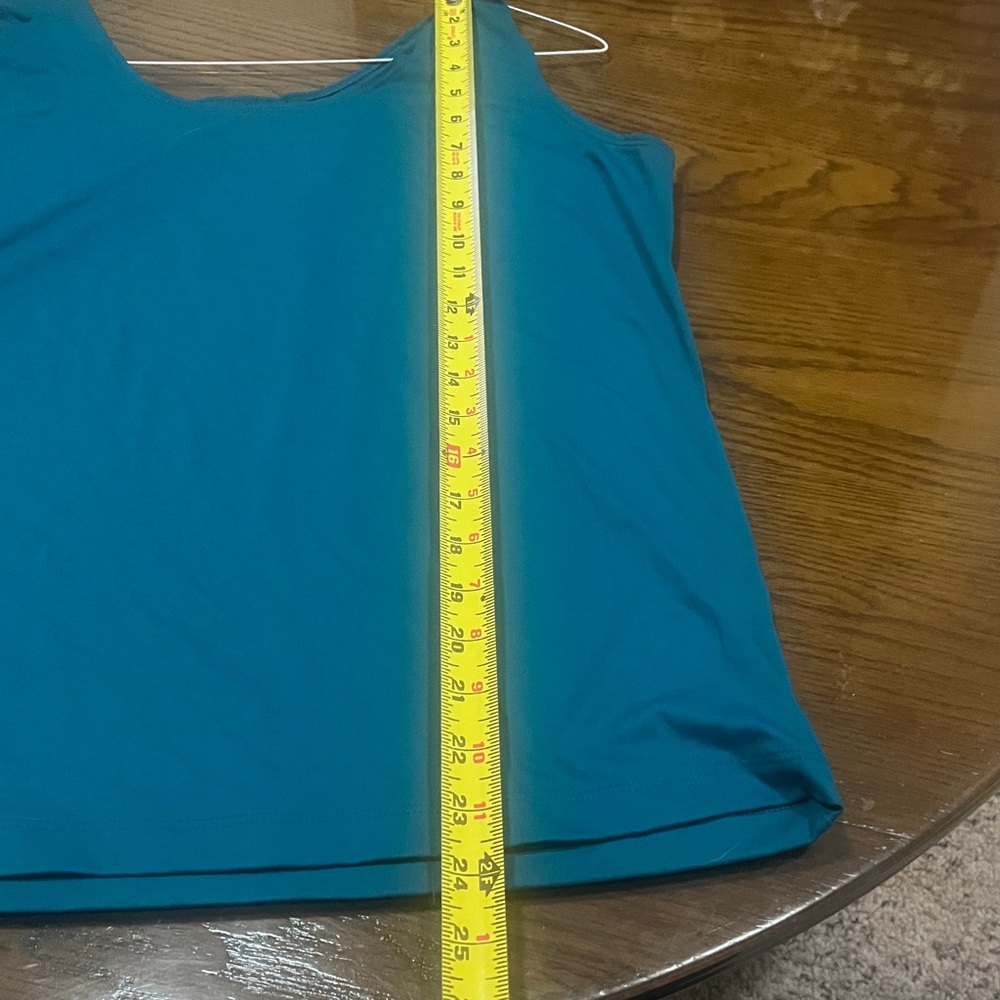 Teal Sleeveless Women's Top Chico’s - Picture 2 of 4